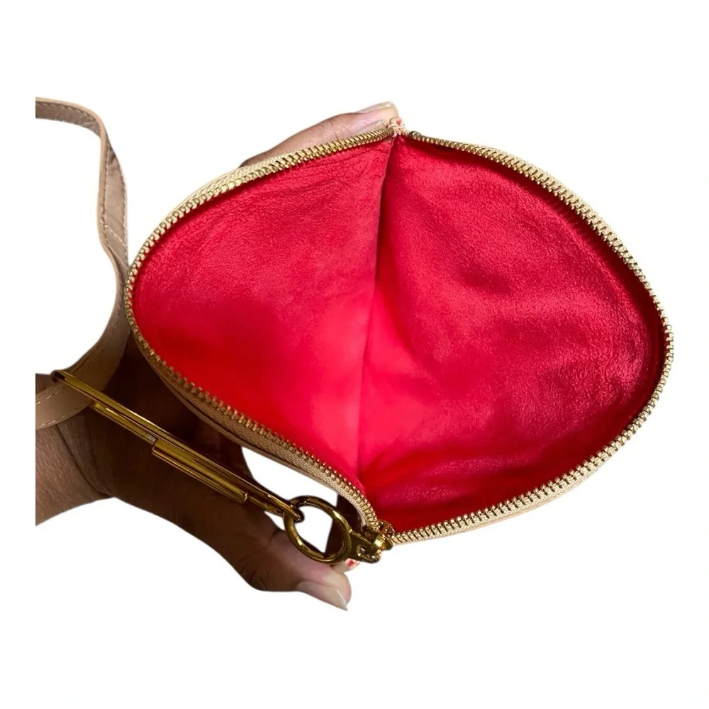 New! Sharif Snake Leather Light Weight Tote Set With Duster Bag For Storage